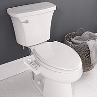 Vista 7 de Bemis WS100 000 Accesorio de Bidé Wellspring, Rociador de Agua Fresca, No Eléctrico, Fácil de Instalar, Asiento de Inodoro Blanco, Se Adapta