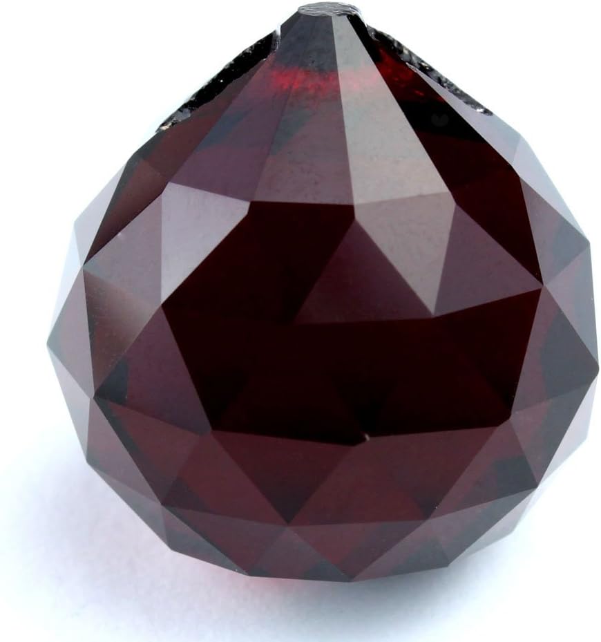 30mm Red Crystal Ball Prisms #1701-30