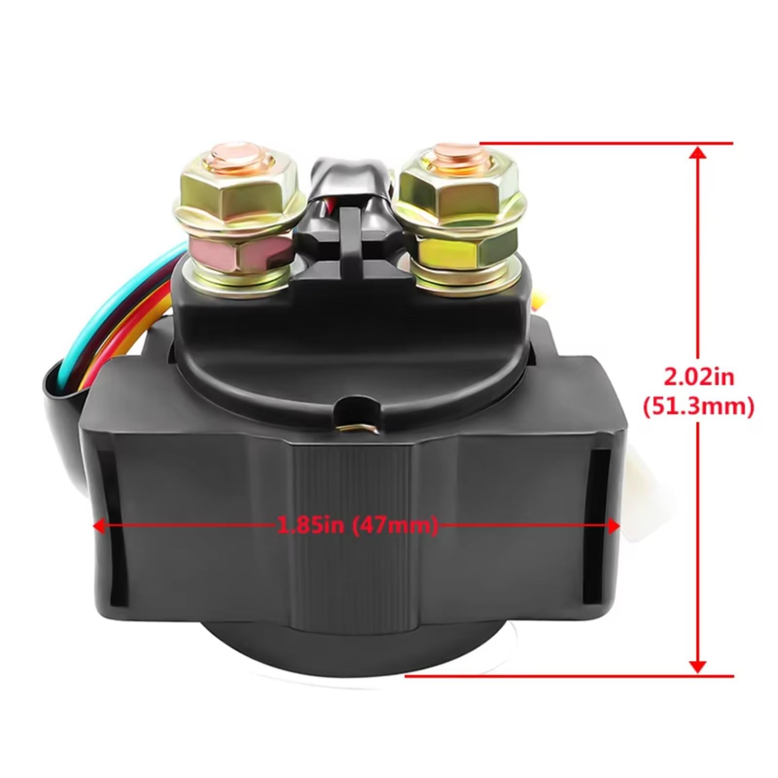 Motorrad Relay Kompatibel Mit Yamaha Für BW200 Für BW350 Für FJ600 Für SR185 Für Erreger Für SR250 Für SRX250 Motorrad Startermagnet Für Relais