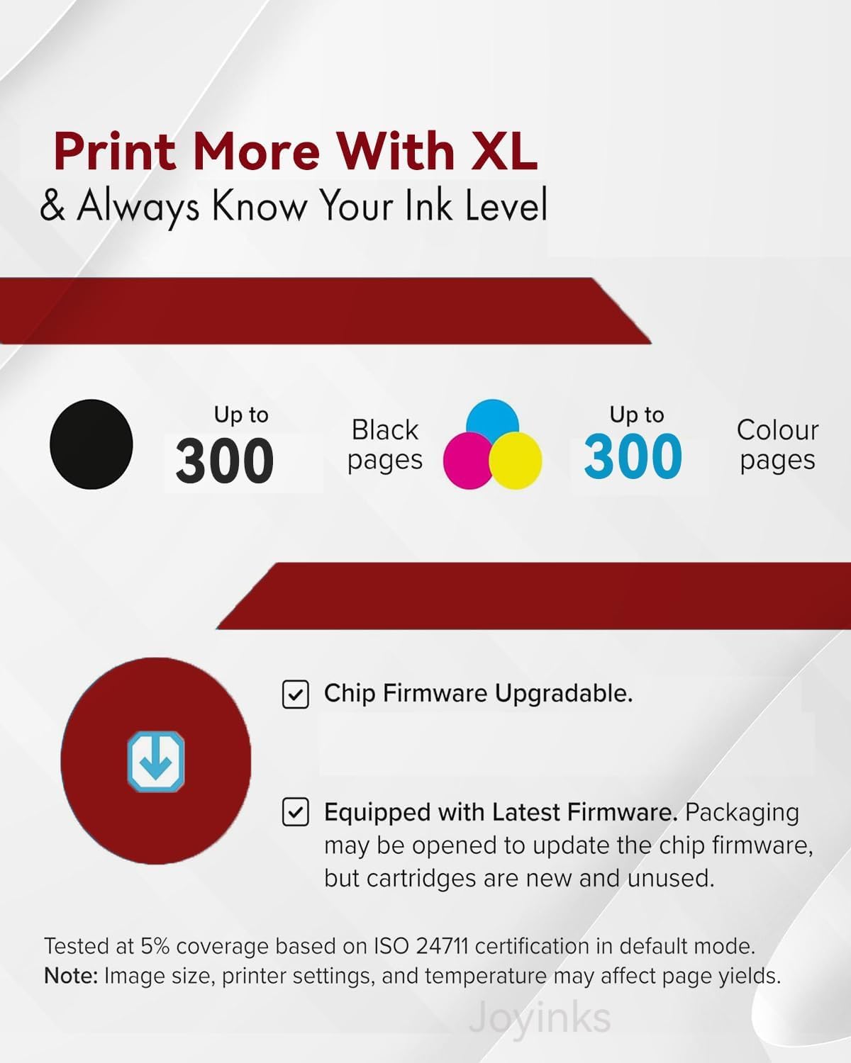 PGI-35 CLI-36 Ink Cartridges Replacement for Canon 35 36 Ink Work with Canon Pixma iP110 iP100 TR150 TR160 Printers (2 x Black, 1 x Tri-Color)