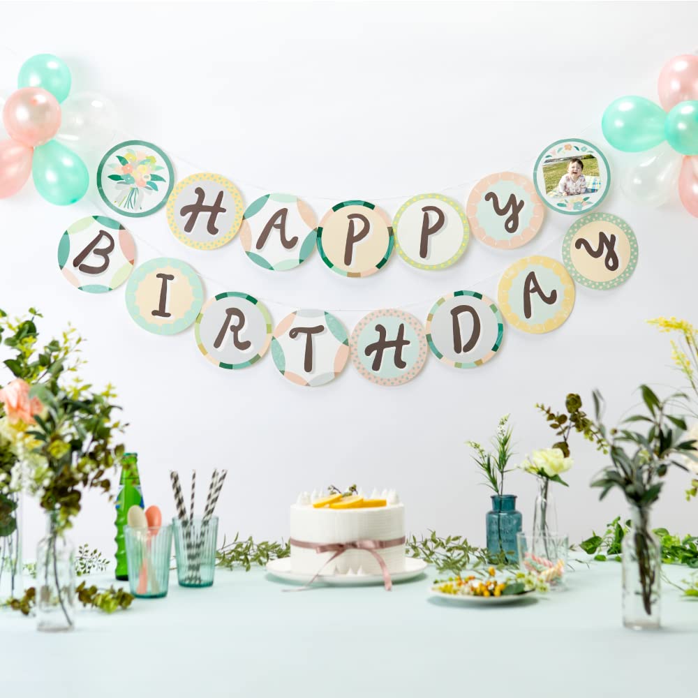 見本用ガーランド／Sample② Amazon.co.jp: BIRTHDAY ガーランド〈natural〉【GARDEN】SBG2-02