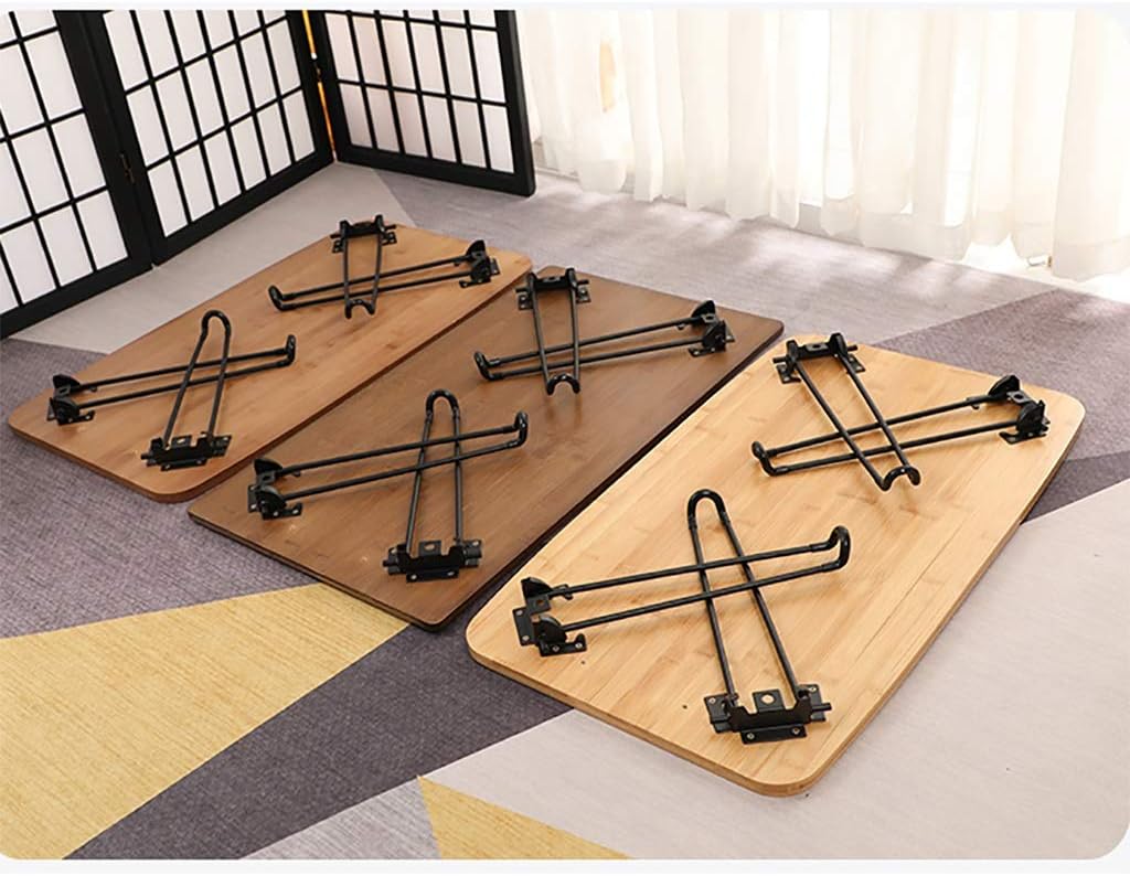 Folding Table, Computer Table, Dining Table, Coffee Table, Study Table, Portable Picnic Table, for Home, Dormitory, Outdoor (Size : 120x60×43cm)