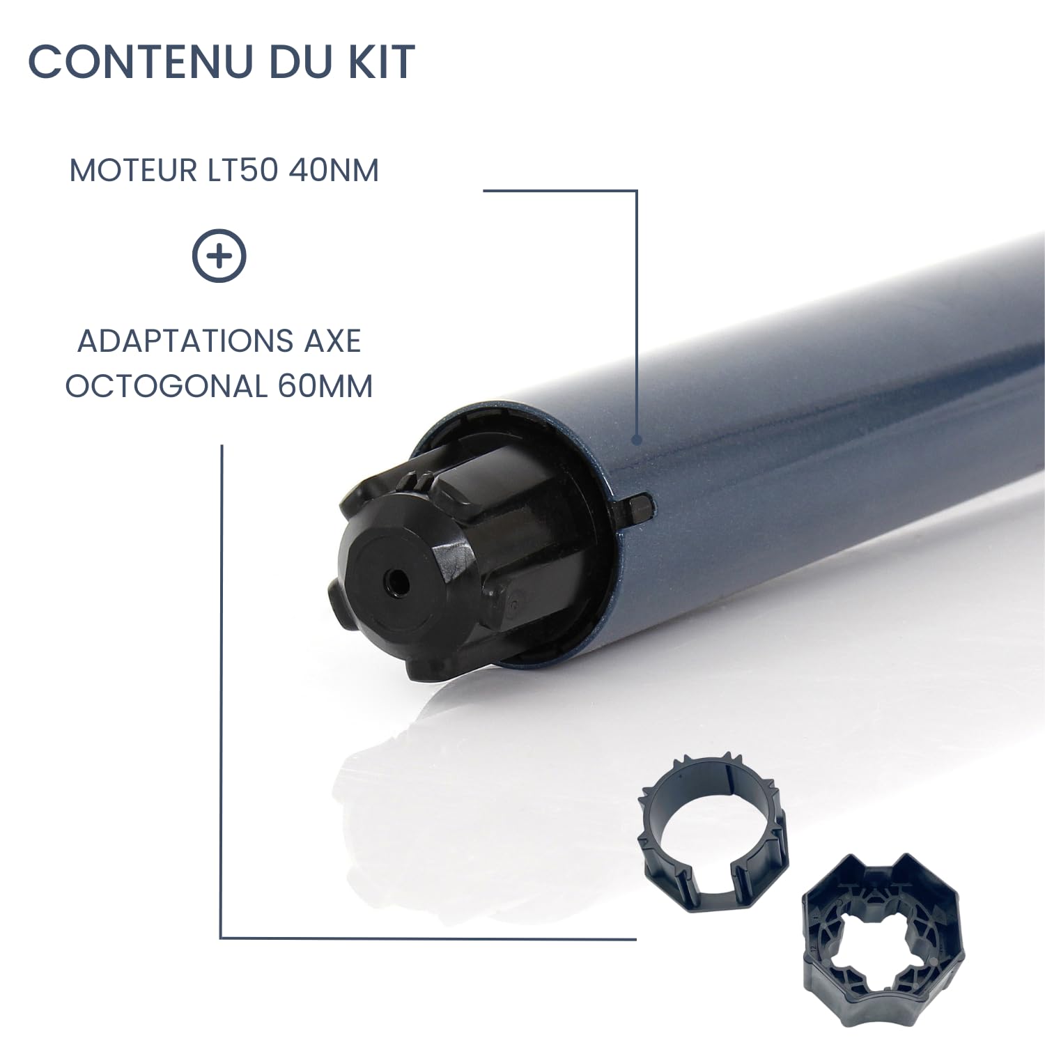 Kit motorisé LT50 pour volet Moteur Somfy (40 Nm)