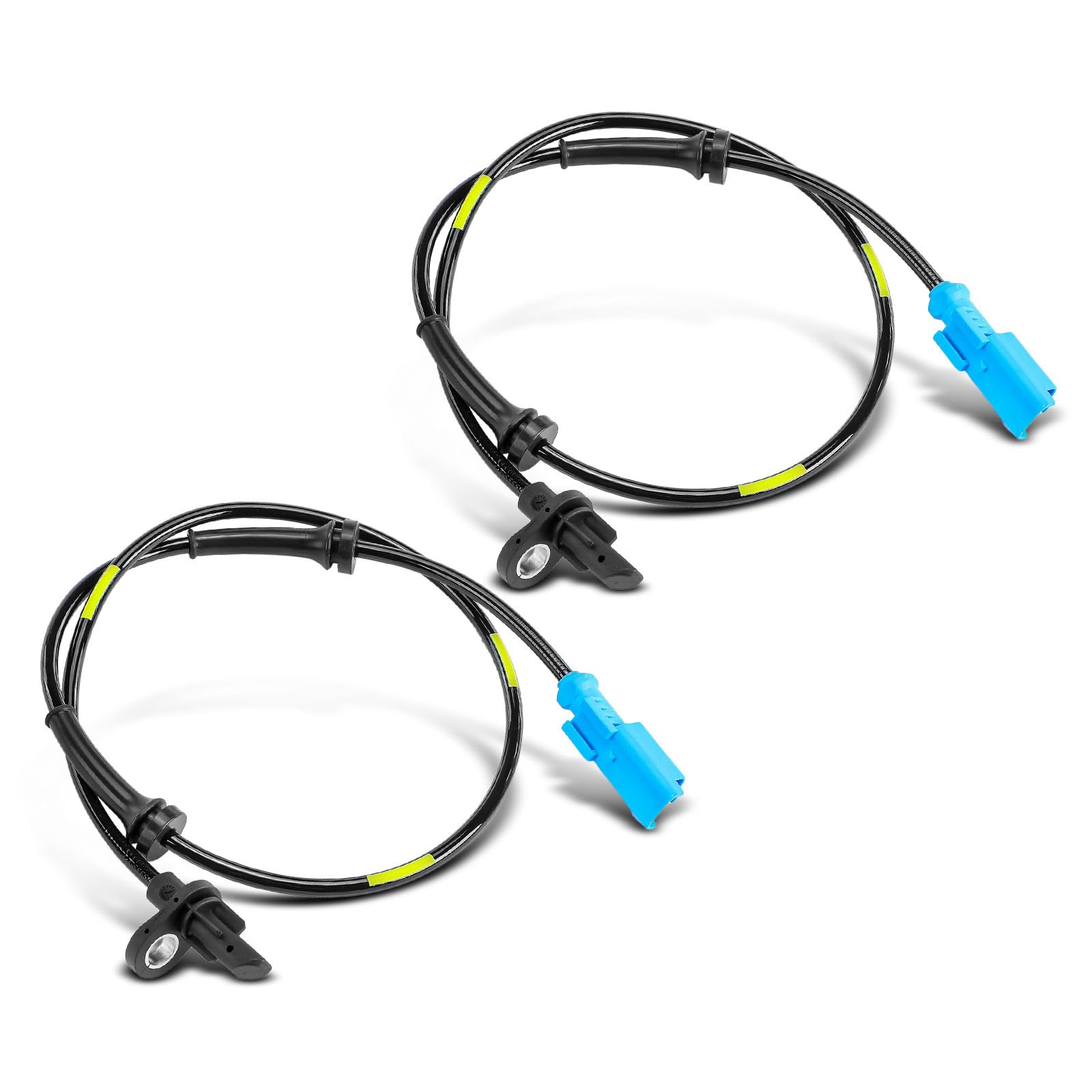 Frankberg capteurs ABS 2 broches arrière gauche droit 9805083380 | Compatible avec: Crossland X P17 P2QO, Fourgon Crossland X, 2008 I Van CU, C3 III Fourgon SX SY, C3 Aircross II 2C 2R