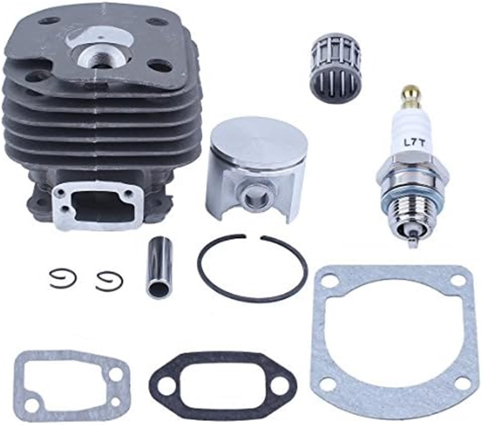 Kit guarnizione candela cuscinetto a rulli cilindro pistone 50MM, for Husqvarna, 268 268K 268XP parti motosega candela di accensione per macchine da giardino