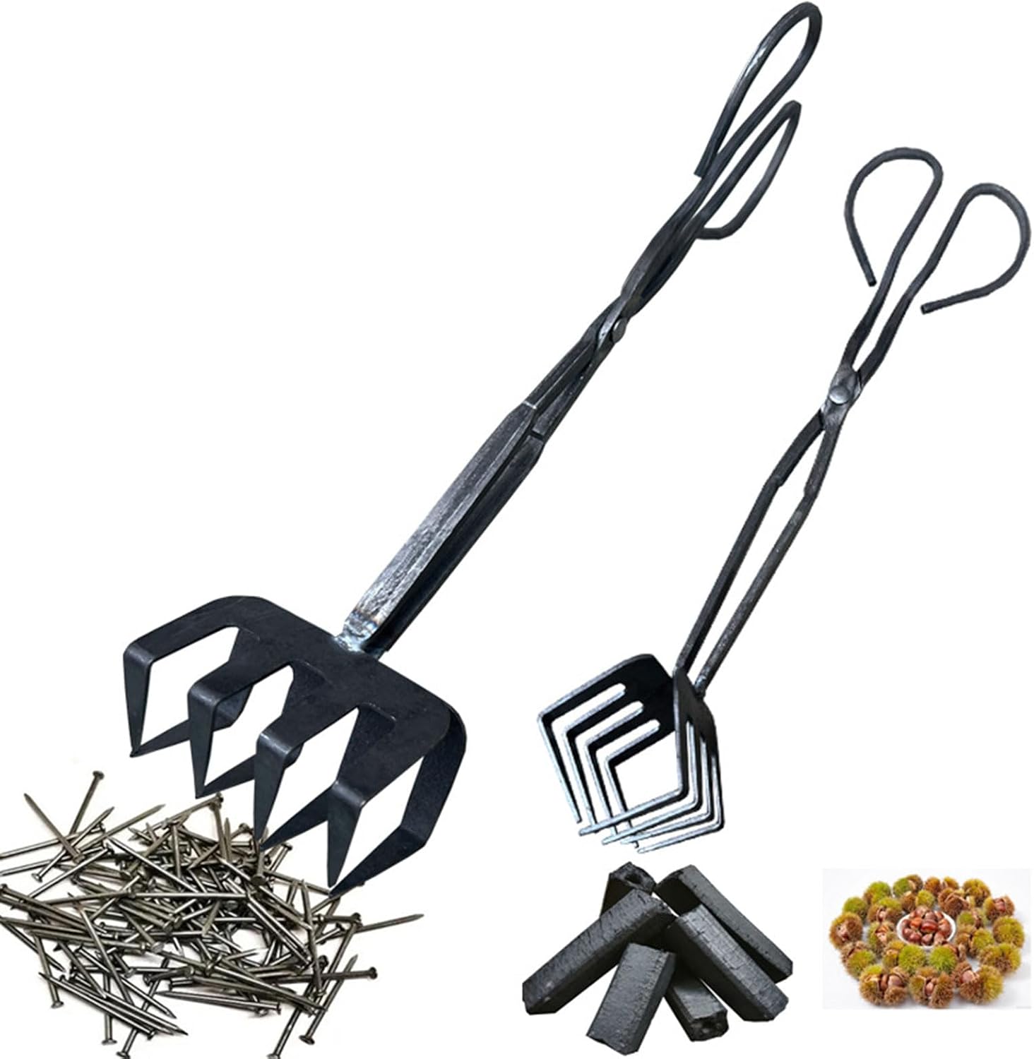 Clamp Tongs for Safe Management in Campsites