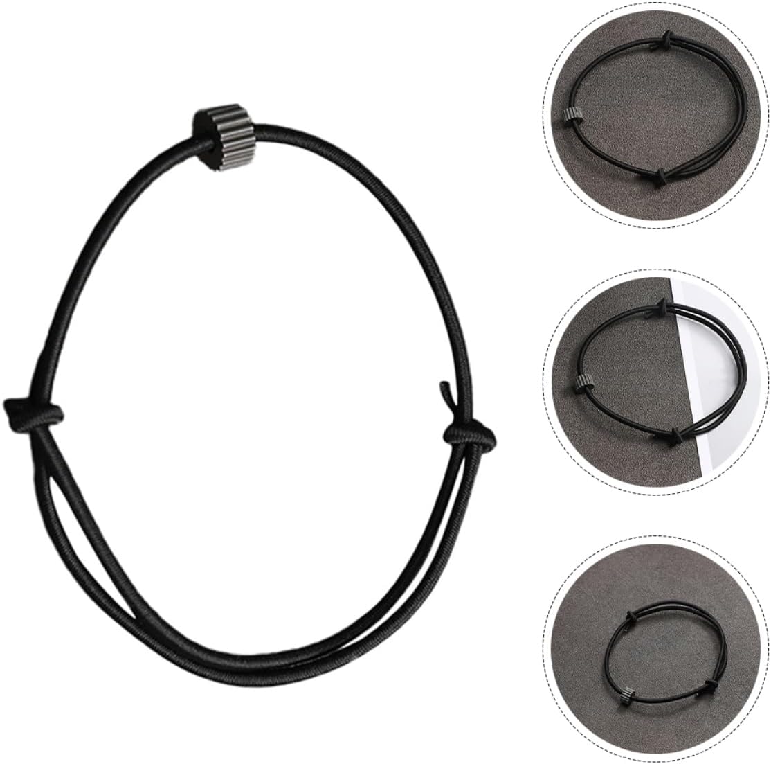 Ciieeo 2pcs Tungsten Carbide Gear Car Window Breaker Bracelet Emergency Glass Breaker for Automotive Escape Hand Chain for Outdoor Rescue