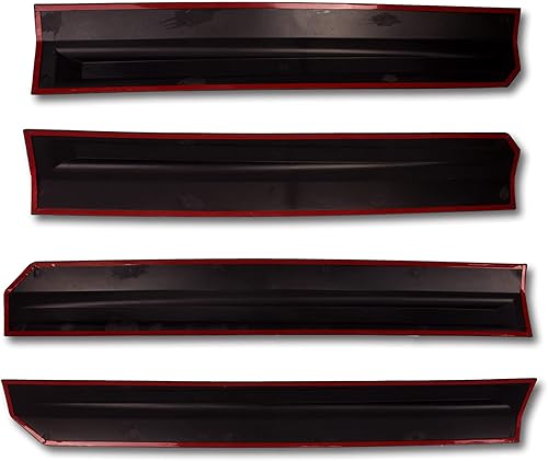 Miniatura 9 de Protector de moldura de panel lateral de carrocería compatible con Ford F150 2015-2020, moldura de puerta ABS con personalidad, protector de borde