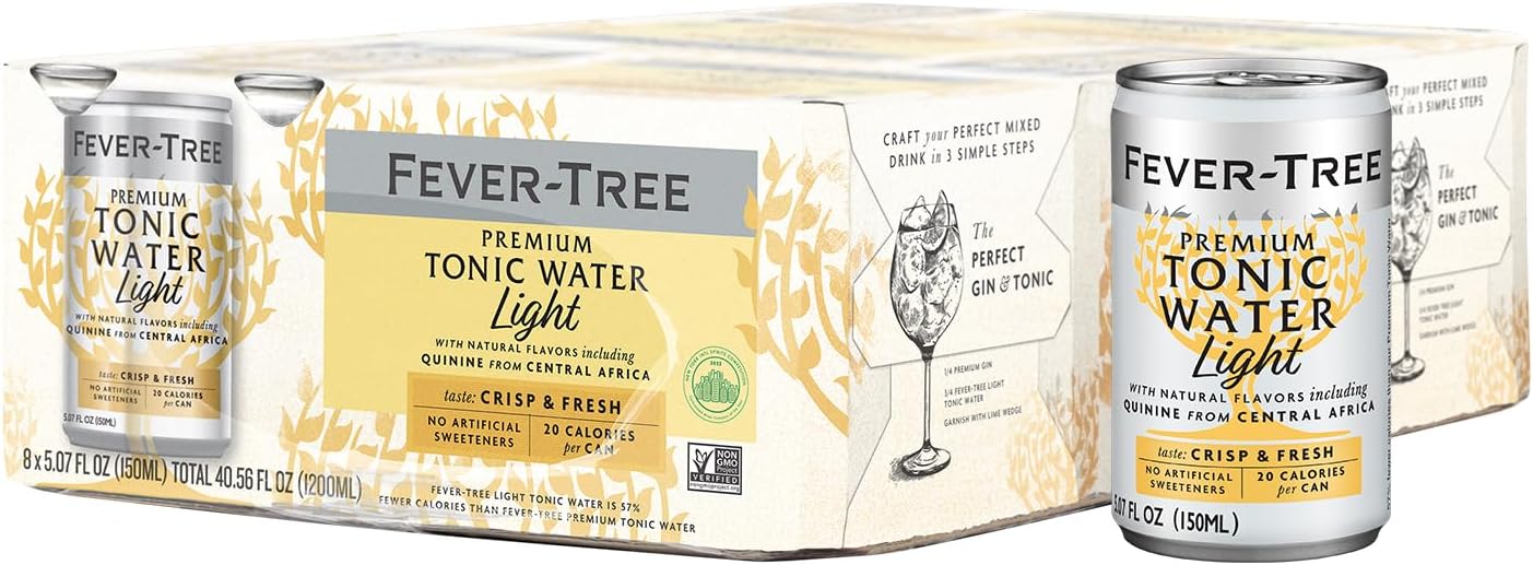 ZEVIA, SODA, TONIC WATER, ZERO CAL 7.5 Fl Oz (Pack of 24