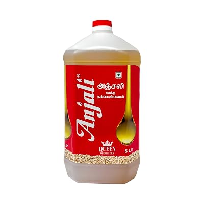 Anjali Cold Pressed Gingelly/Sesame Oil (5 lt can)