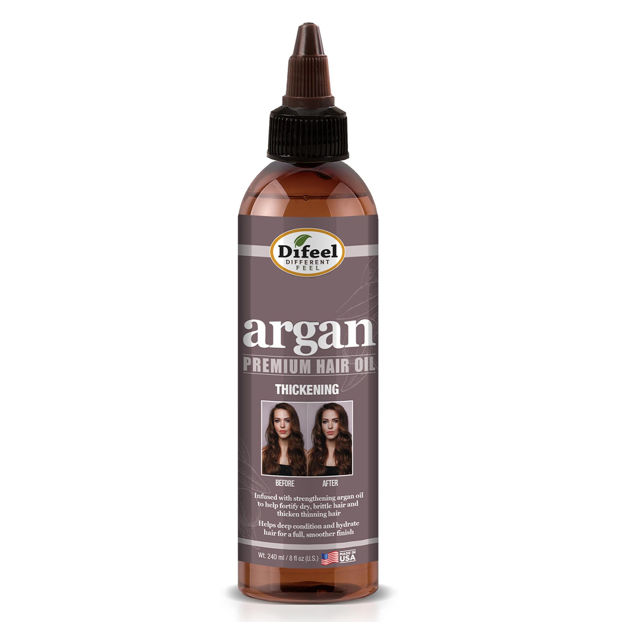 99% Premium Natural Hair Oil Blend- Thickening with Argan Oil 235 ml