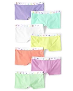 The Childrens Place Girls Underwear Shorts Variety Pack