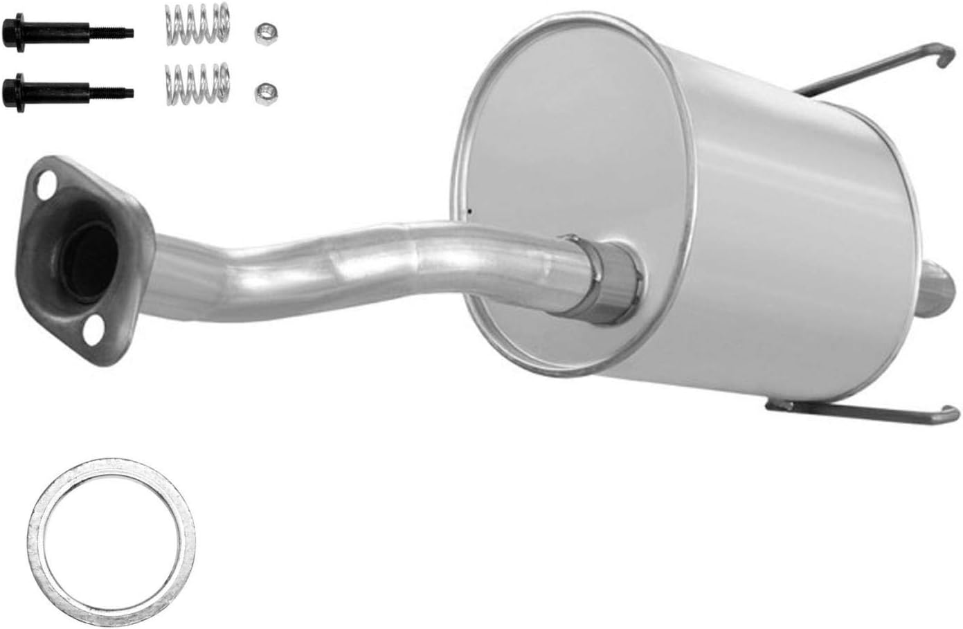 Replacement Parts For 2001 2002 2003 2004 2005 Honda Civic DX LX Rear Muffler OE Style 492425 W/Bolts Gaskets