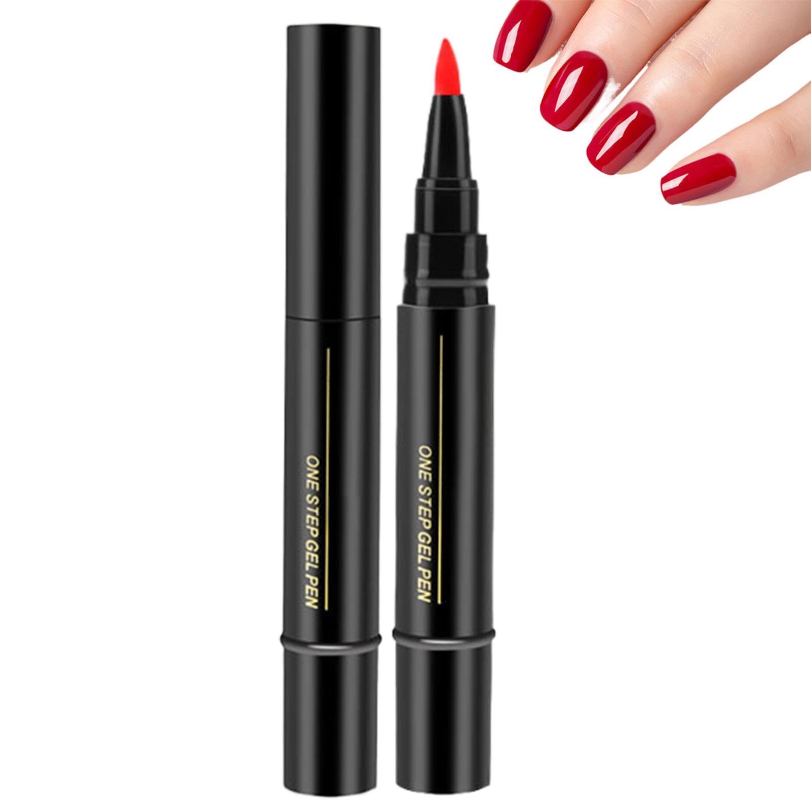 Smalto Penna Asciugatura Rapida - Penna Per Pittura In Gel Per Unghie | Fai Da Te Nails Art Smalti Gel Pennarelli | Set Impermeabile Di Lunga Durata Regalo Per Donna
