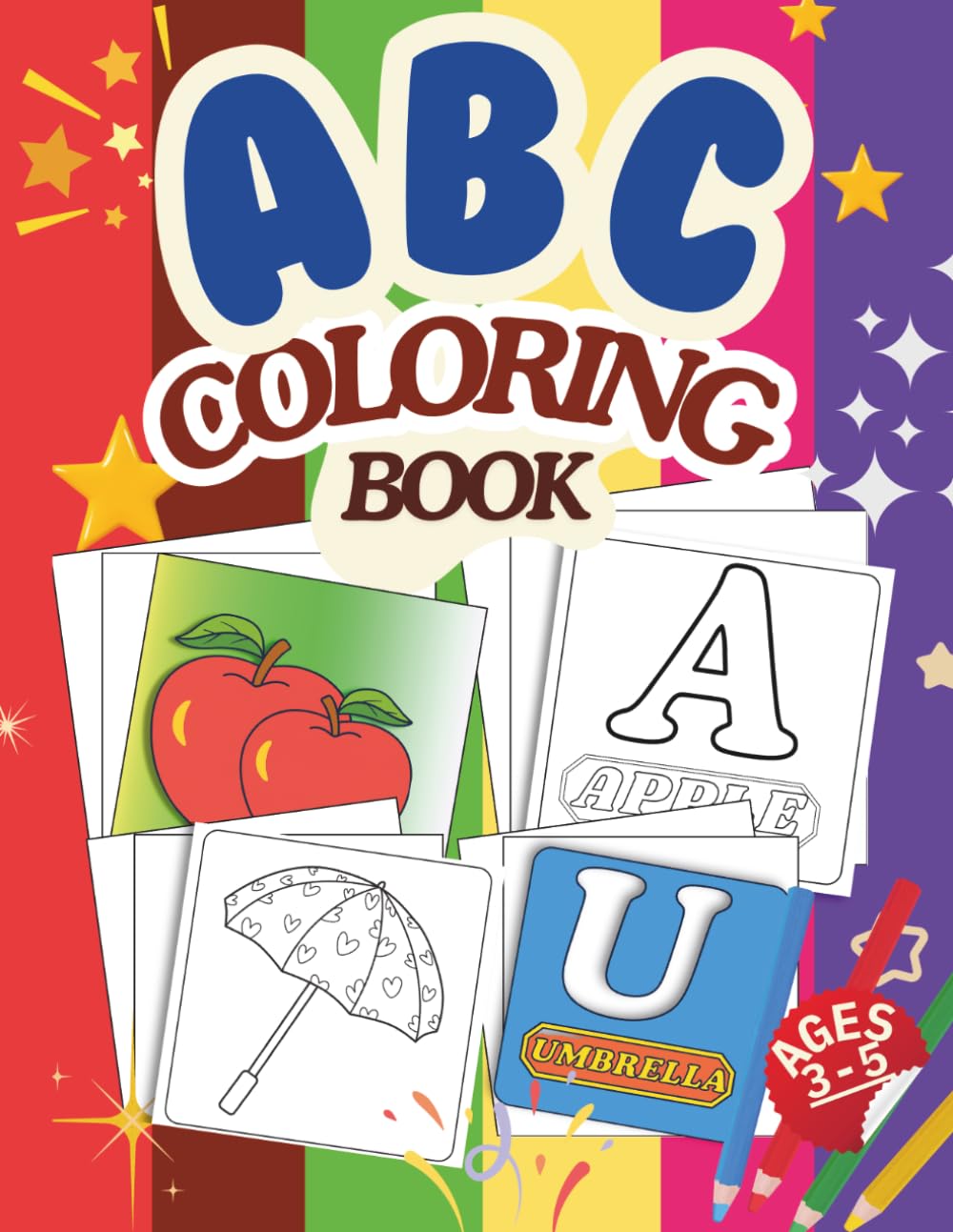 ABC Coloring book: Creative ABC Learning for Little Kids