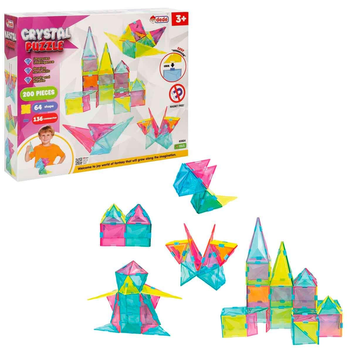  Crystal クリスタル クラシック Kristal Puzzle 200 Parça : Amazon.com.tr: Oyuncak