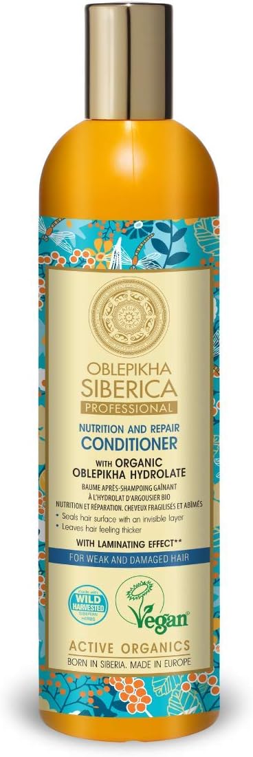 Oblepikha hair conditioner for weak and damaged hair, 400ml