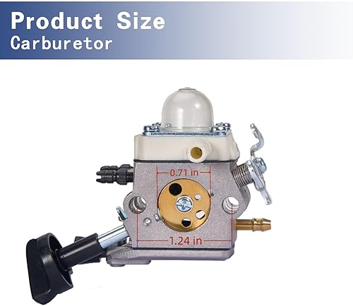 Miniatura 5 de Carburador BG86 de alta calidad para soplador de hojas STIHL SH86 SH86C BG86C BG86CE BG86Z BG86CEZ - Reemplazar Zama C1M-S261B 4241-120-0623