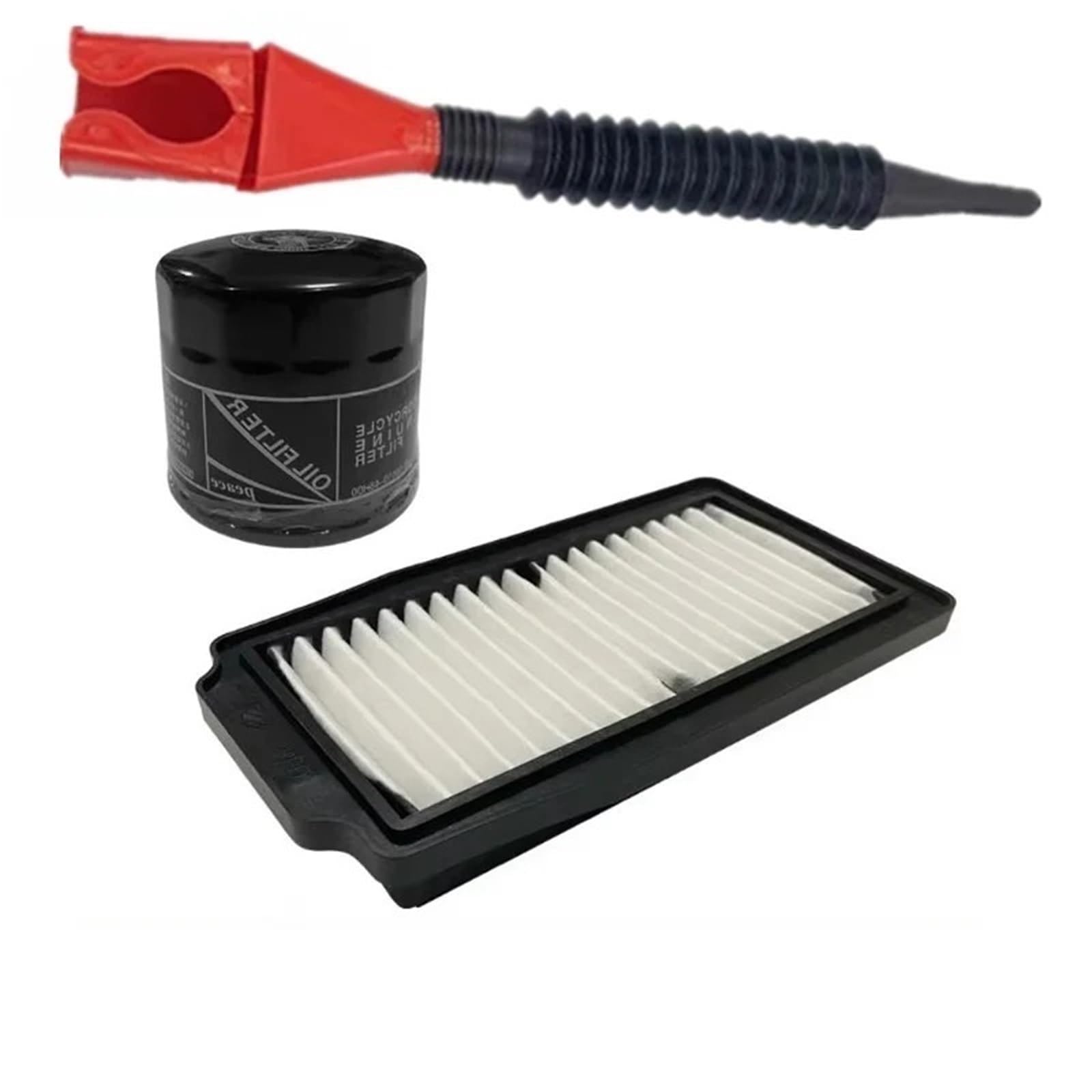 limpiador de aire moto Filtro de aire para motocicleta compatible con Suzuki DL250 A v-strom ABS 2018-2021 GSXR250 GW250 Inazuma250 2012-2017 GSX250RA 2017-2020(Ordinary - set)