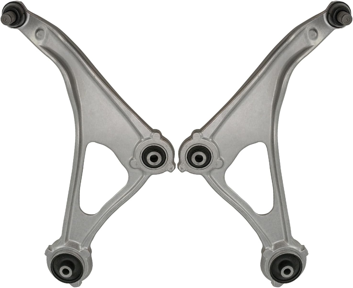 TRQ Front Left and Right Lower Control Arm with Ball Joint Set 2 Piece Compatible with 2013-2014 Nissan Altima