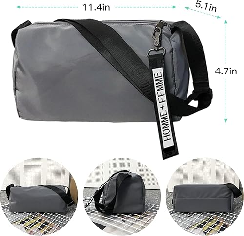 Miniatura 4 de Bolso cruzado de hombro para hombres y mujeres, artículos esenciales diarios, para viajes, gimnasio