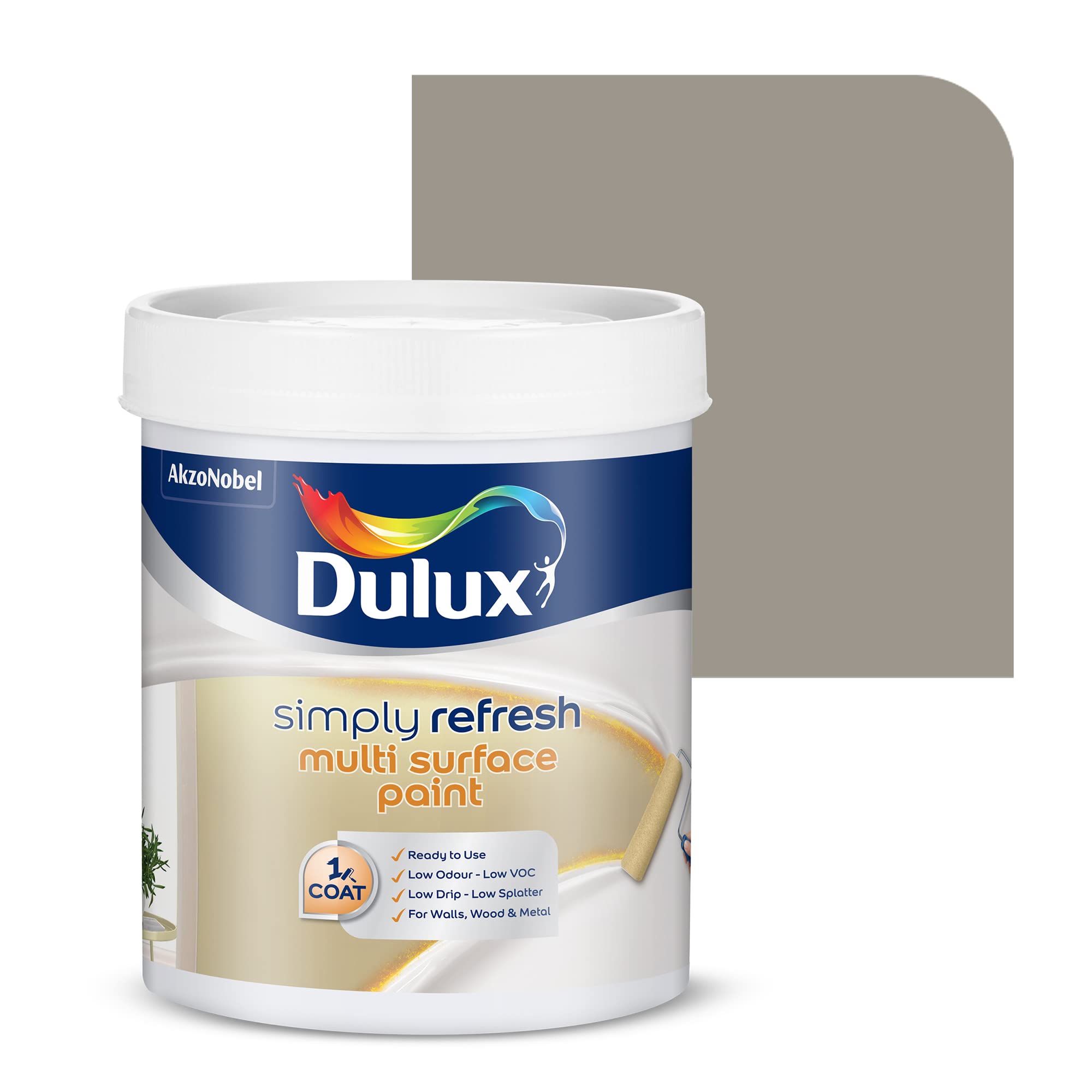 See full amazon price history chart for Dulux DIY Simply Refresh Multi Surface Paint Single Coat Washable with Soft Sheen Finish for Wall, Wood & Metal Surfaces -1L (Pink Bow (5695668_16RR43)) Dulux DIY Simply Refresh Multi Surface Paint Single Coat Washable with Soft Sheen Finish for Wall, Wood & Metal Surfaces -1L (Pink Bow (5695668_16RR43)) (B09TZYLTNZ) Amazon Price History, Amazon Price Tracker