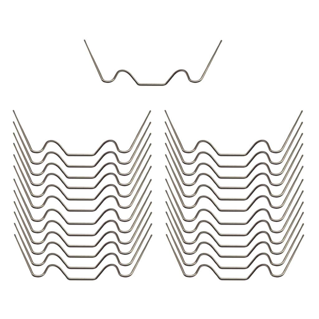 LOOM TREE® 25Pcs Greenhouse Glazing Clips Stainless Steel W Spring Wire for Greenhouse | Home & Garden | Yard, Garden & Outdoor Living | Garden Structures & Shade | Greenhouses & Cold Frames-image-7