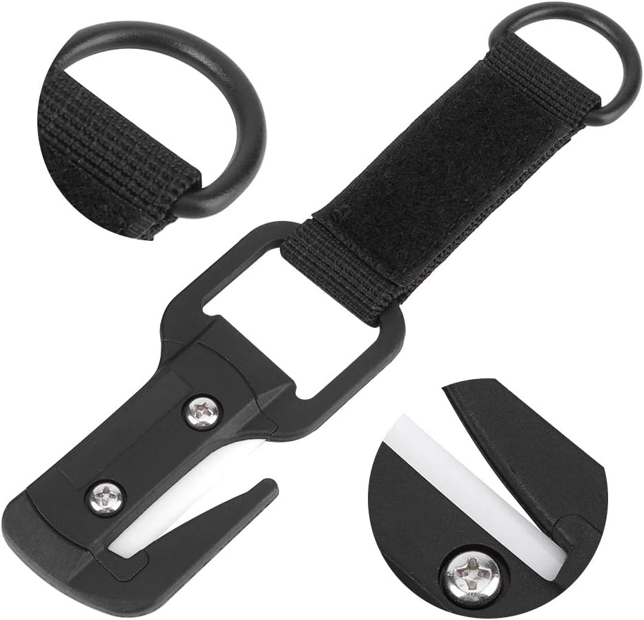 Ceramic Line Cutter, Portable Scuba Diving Underwater Ceramics Wire Line Cutter, Line Cutter with Storage Bag, Line CutterClean Up Tool