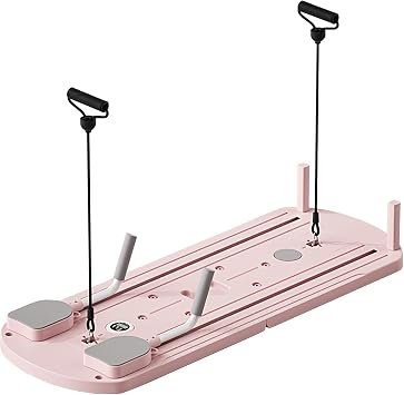 Pilates Board Pilates Reformer Machine Home Pilates Equipment Foldable Pilates Reformer Best Pilates Reformer Machine with Automatic Rebound Function for Home Training