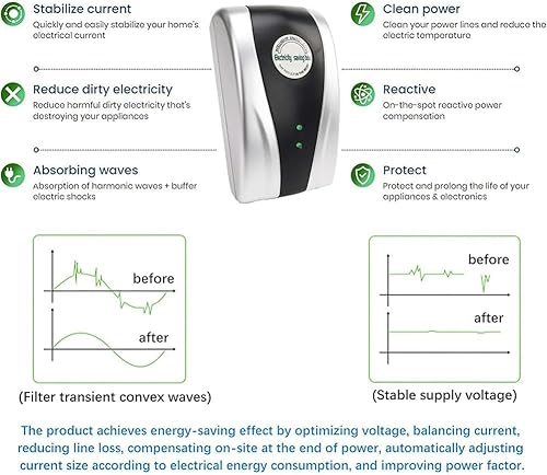 Miniatura 5 de Bold Hero - Ahorro de energía, ahorro de energía profesional, dispositivo de ahorro de electricidad, ahorro de energía para el hogar, dispositivo