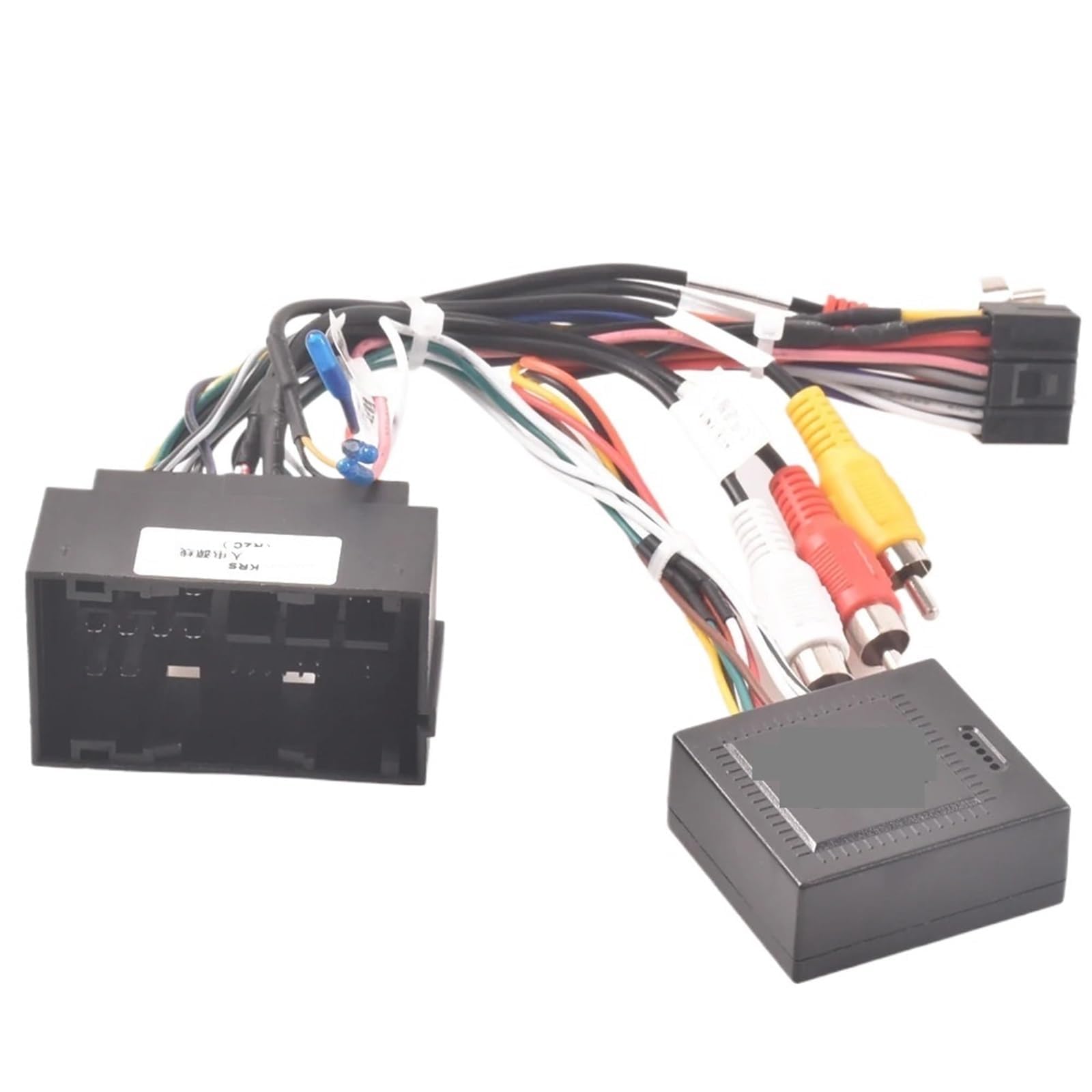 Qizun Normal Radio Wiring Harness Adapter Stereo Iso Cable Loom For Wrangler (Jl;2018+)