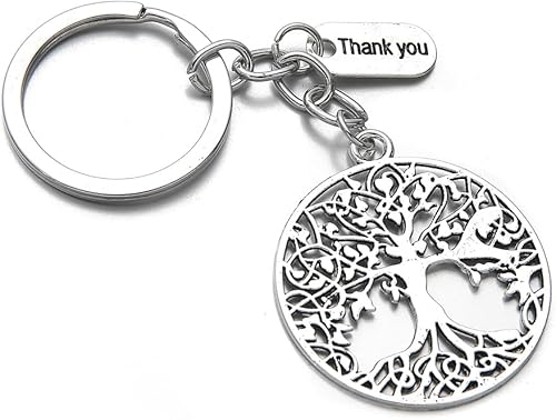 Miniatura 3 de PHAETON 20 llaveros de agradecimiento del árbol de la vida, regalos de graduación y agradecimiento del equipo