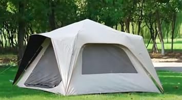Pop Up Tents for Camping,2-4 Person Camping Tent Easy Setup,Waterproof & Windproof Camping Tents, 60S Instant Double Layer Tent for Trekking, Family, Backpacking