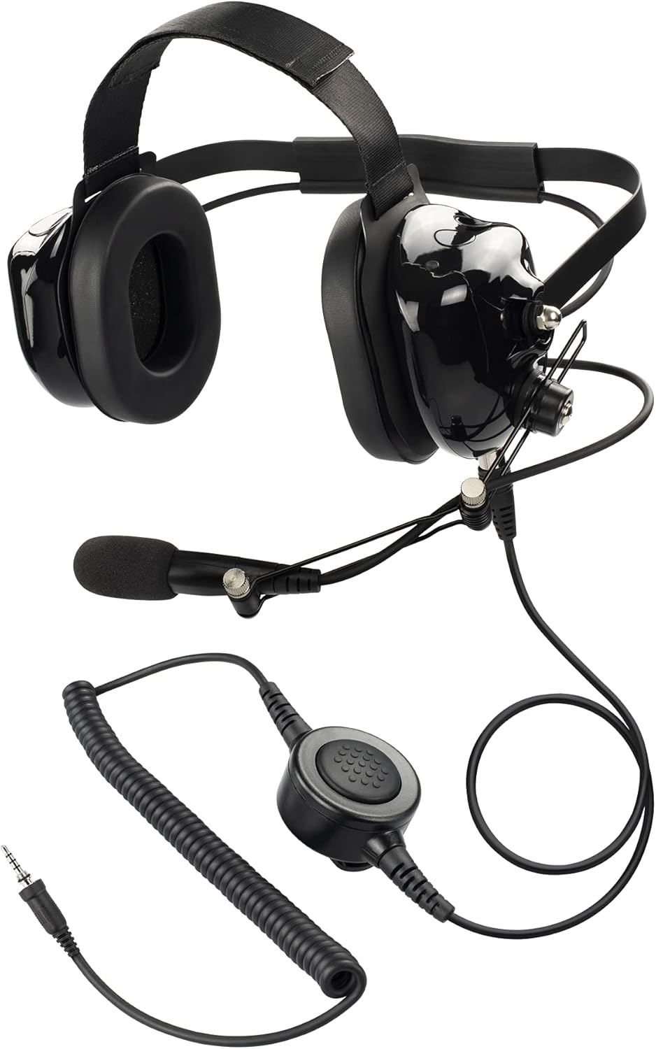 Amazon Com Arrowmax Ahdh0032 Bk Y2 Two Way Radio Noise Isolating Headset For Motorola Vertex Standard Vx 6e Vx 6r Vx 7e Vx 7r Electronics