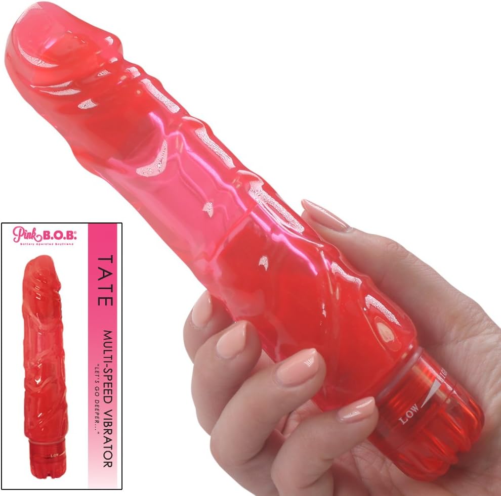 Realistic Multi-Speed Dildo Vibrator - Waterproof Penis Vibrator -Multi Speed Vibrations for Clit or G Spot Stimulation