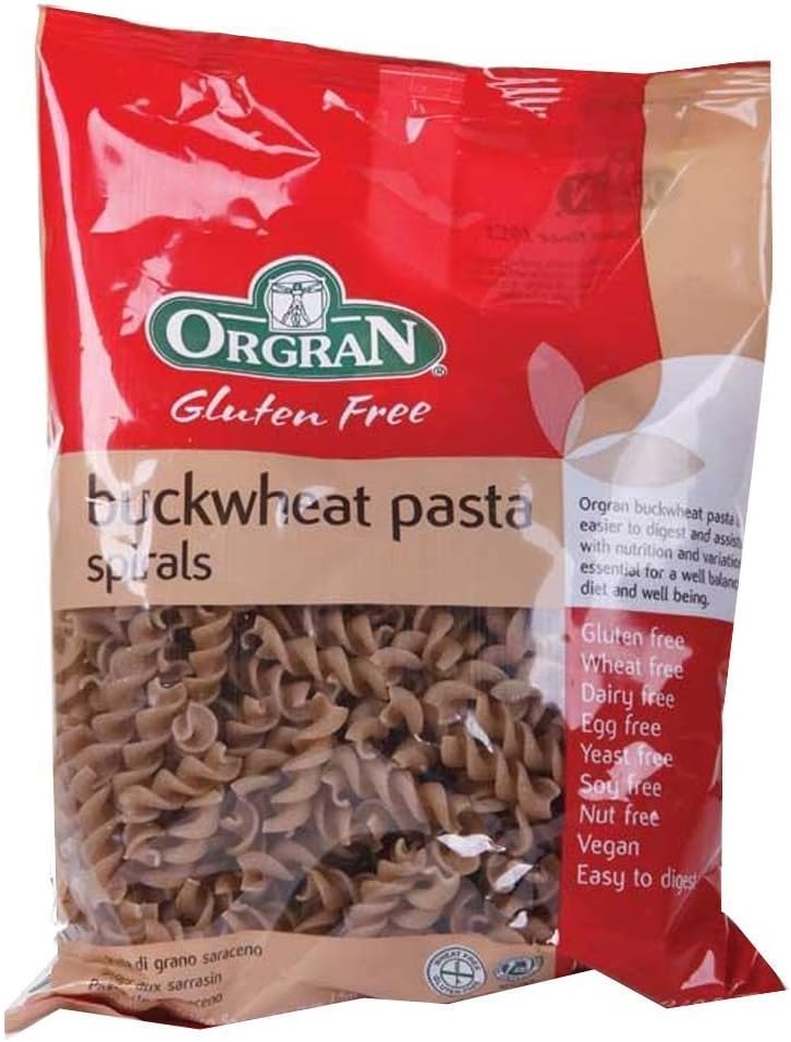 Orgran Buckwheat Pasta Spirals 5 x 250g Amazon.co.uk Grocery