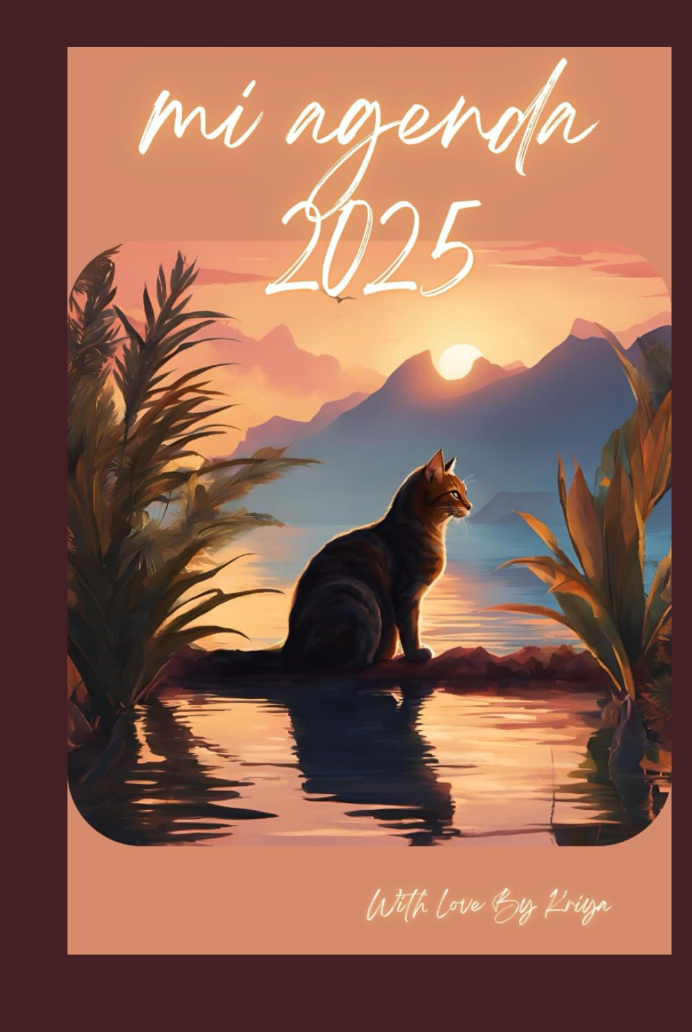 Agenda 2025 y Diario Intino: calendario mes a mes (Spanish Edition