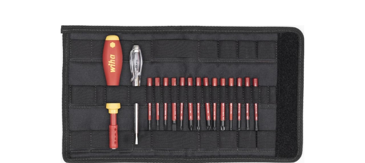 Wiha Red/Yellow 2831T16 Slimvario Starter Set, (Wha-36068)