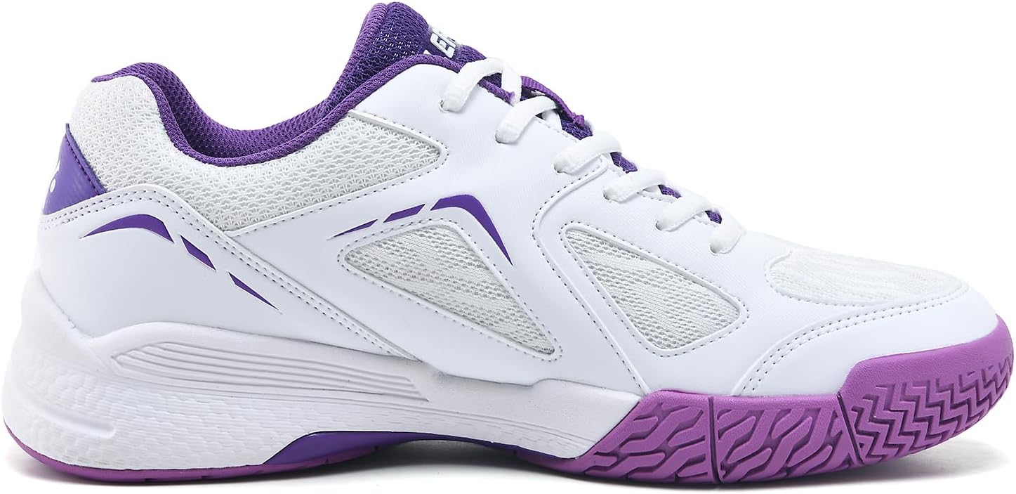 Women's Pickleball Shoes - AMZ-P601, Non-Slip, Cushioning, Anti-Torque, Breathable Court Shoes