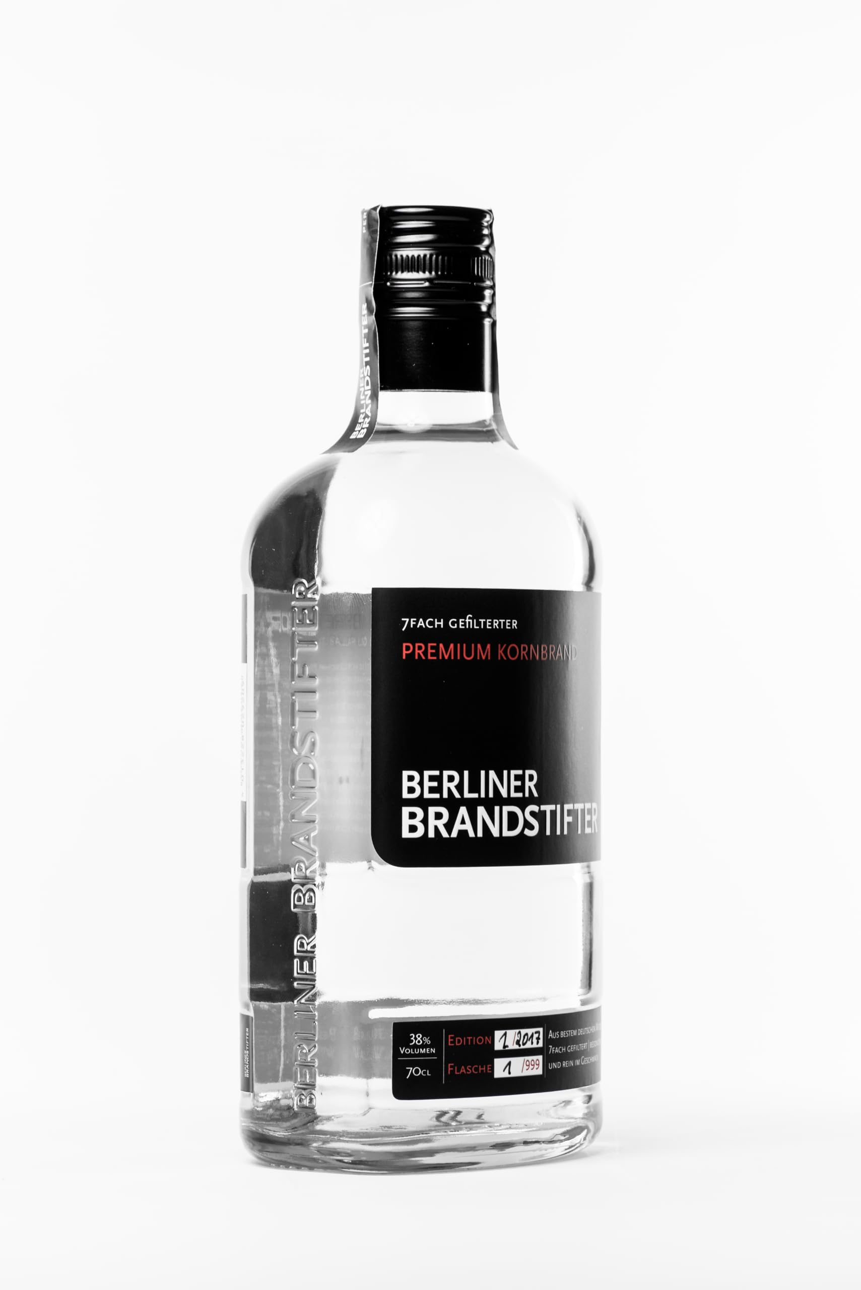 Berliner Brandstifter Premium Kornbrand 38% Vol. 0,7l