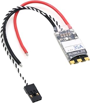 BLHeli_32bit AM32 35A Brushless ESC 35amp 3S-6S Dshot1200 Built-in Current Meter Sensor for RC Models Quadcopter 35A