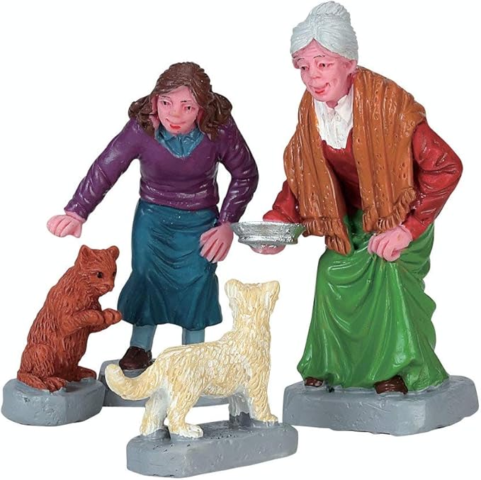 Lemax 72497 Weihnachtsdorf Figur Creme für Kitty