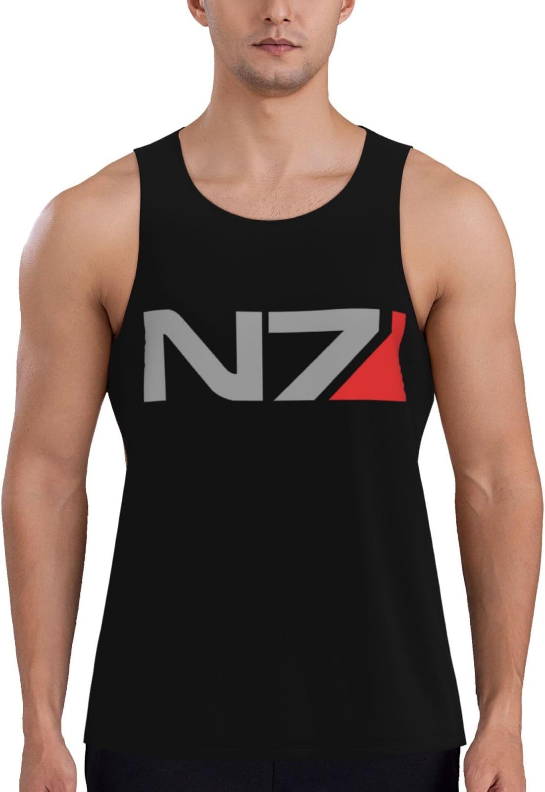 Mass Effect Men's Workout Tank Top Waistcoat
