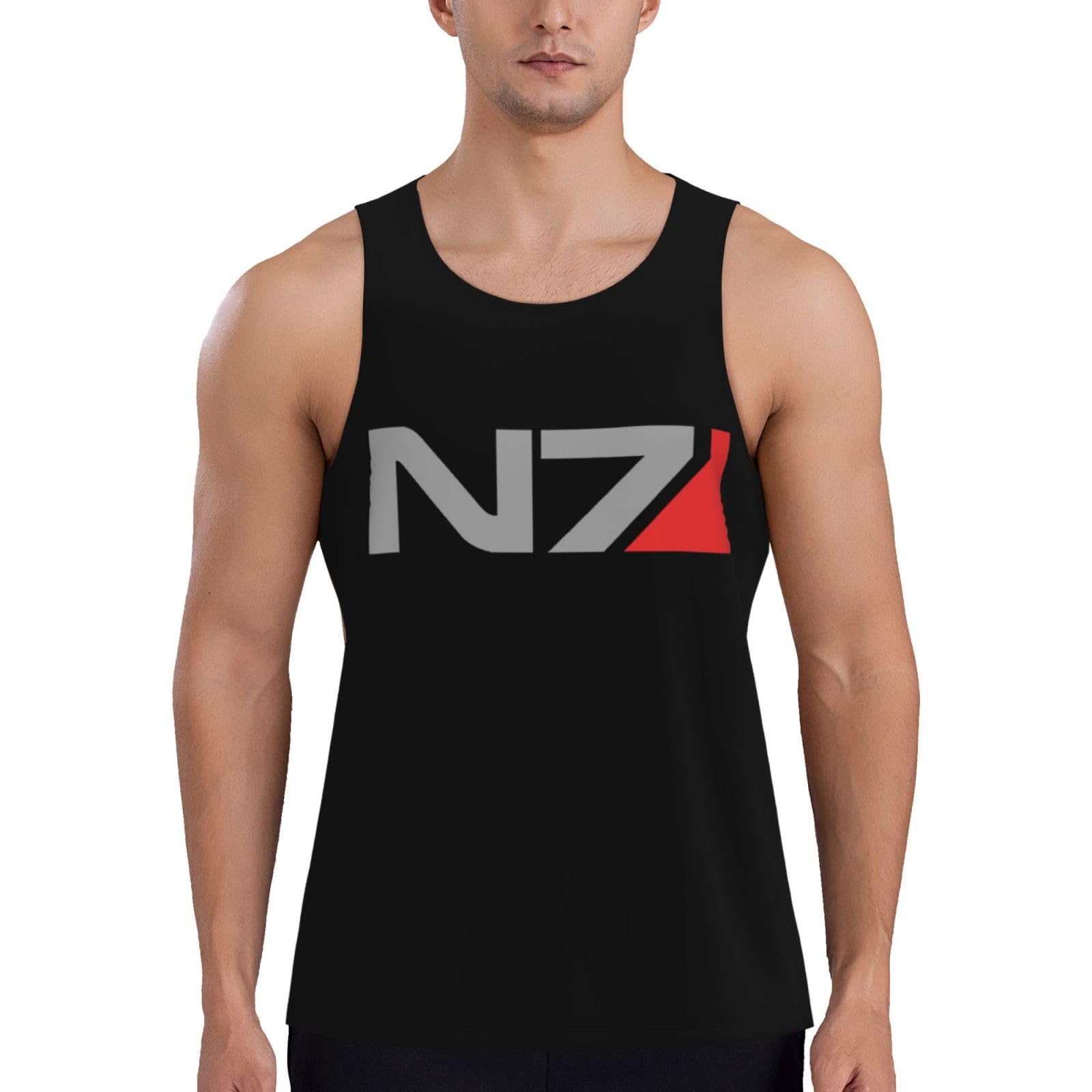 Mass Effect Men's Workout Tank Top Waistcoat
