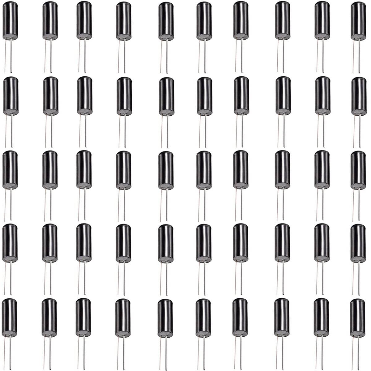 50 pièces Interrupteur à capteur de vibrations SW-18020P Kit électronique à ressort haute sensibilité 12V 2mA Étanche à l'eau et à la poussière