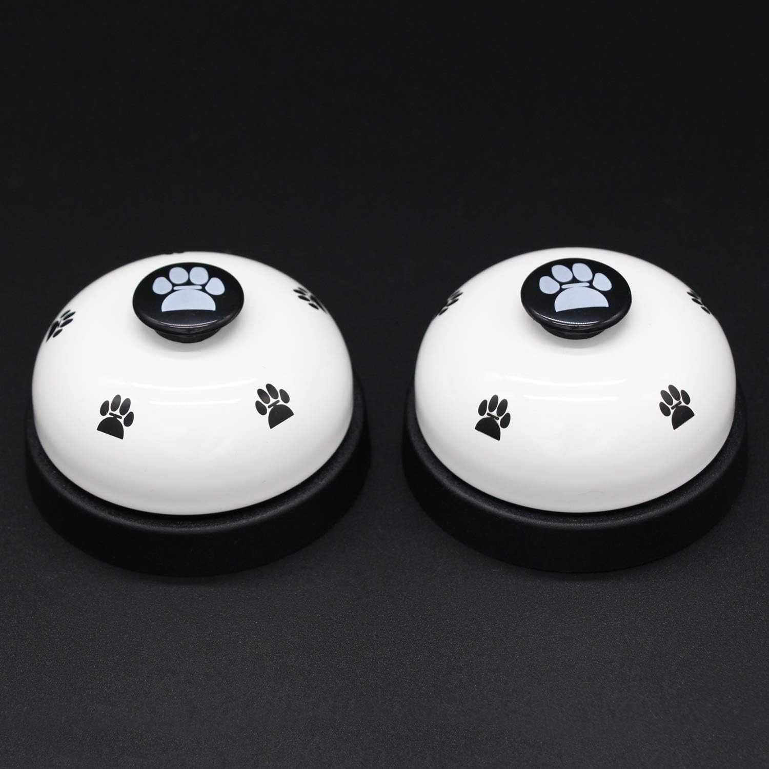 AK KYC 2 Pack Dog Ring Bell Pet Training Bell Doggie Potty Training for Puppies and Device Interactive Toys for Kitchen Counter Reception