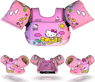 Boia Infantil com Colete Salva Vidas Hello Kitty Nash