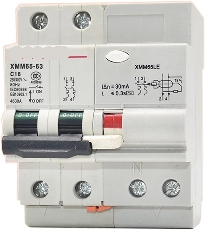 220V 単相電流制限リークプロテクター C65LE リークプロテクター(2P 20A)