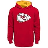 Outerstuff NFL Kids Youth 4-20 Official Primary Logo Embroidered Prime Pullover Fleece Lined Hoodie Sweatshirt