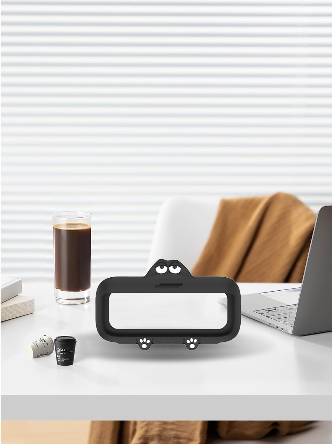 Silicone Case for Bose SoundLink Plus Portable Bluetooth Speaker,WUNIAK Full Protective Cover for Anti-Scratch,Skin-Friendly Dirt and Shock Resistant,Black - Image 7